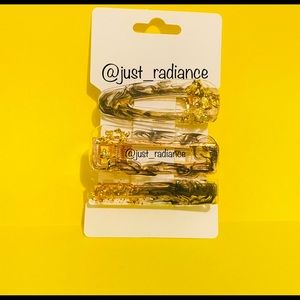 ✨ Pretty handmade Hair clips ✨